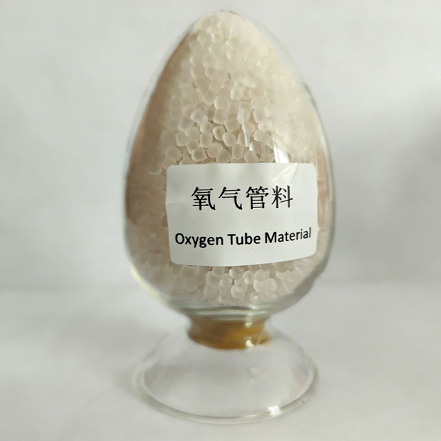 Special material for polyvinyl chloride (PVC) plastic oxygen tubes used in blood transfusion (liquid) equipment